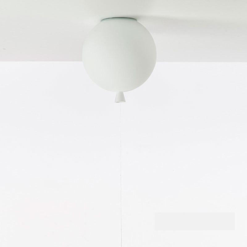 Children's Princess Room Ceiling Lamp - Creative Balloon Design for Bedroom, Balcony, Colored Kindergarten, or Playground Décor