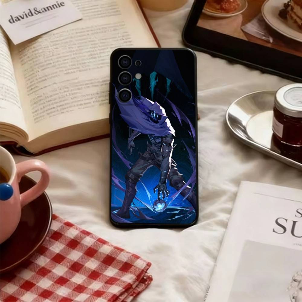 Omen Valorant Phone Case For Samsung S25,S24,S21,S22,S23,S30,Ultra,S20,Plus,Fe,Lite,Note,10,Soft Black Cover
