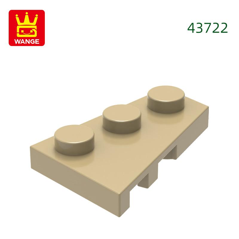 158Pcs/lot 43723 2x3 Right Wedge Plate Construction Bricks MOC Accessories Works With Featuring Blocks Kids Playthings Gift Idea Box
