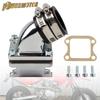Enduro Motorcycle Carburetor Manifold Inlet Pipe for Dio AF18 AF28 AF27 49cc 50cc 2T Scooter DirtBike Off Road Racing Modified