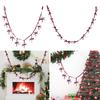 Christmas Bow Banner Decoration,Hanging Bowknot Garland 78.74inch Bunting Garland for Festival