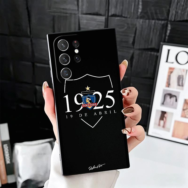 

Social Y Deportivo Colo Club Soft Phone Case for Samsung Galaxy S26 S25 Edge S24 Ultra S23 Plus S22 S21 FE S20 Black Cover Back Samsung S21 Plus