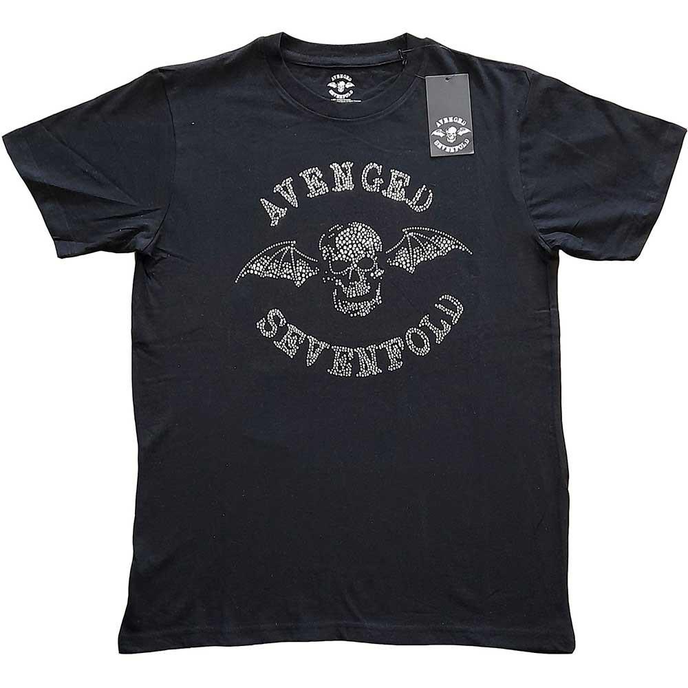 Men s Avenged Sevenfold Deathbat T-shirt XX-Large Black S