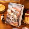 Yu Xian Realistic Sketch Style Sticker Book Street Corner Shadow Painting Vintage Style Landscape Materials for Hand Account