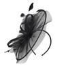 Fascinator con Piume Cappelli Rete Accessorio Capelli Sposa Nuova Molletta