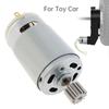 R390 12 Teeth DC Motor 6V 12V 12000-20000RPM High Speed Electric Motor for Remote Control Car, Kids Ride On Car SUV Parts