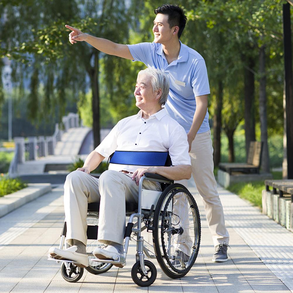 Wheelchair Safety Belt Breathable Shoulder Fixing Straps Patients Cares for Elderly Patients for Elderly and Disabled Patients