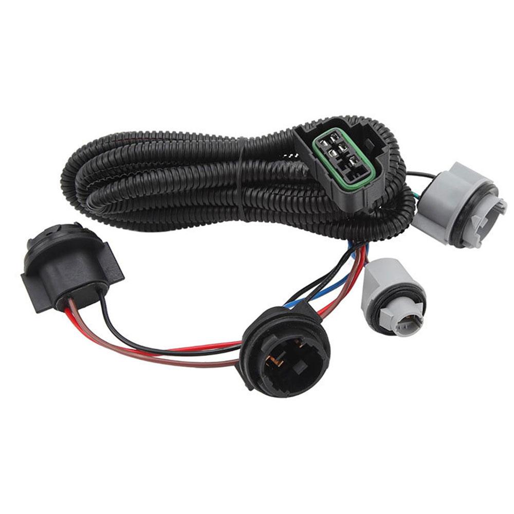 2pcs Tail Light Wiring Harness Kit For Chevy Silverado 1500 1500HD 2500HD 3500 2003-2007 Rear Lamp Wiring Harness Accessories