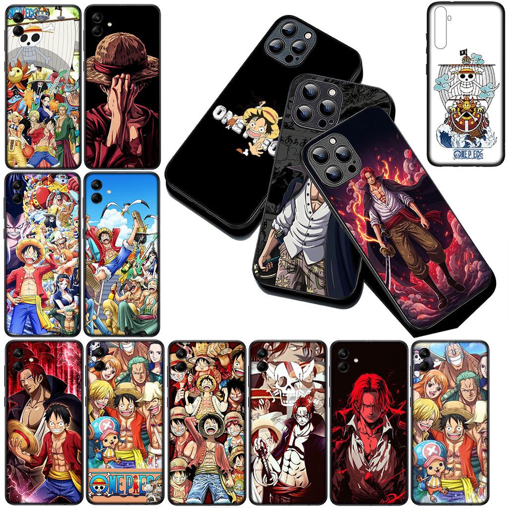 Weiche Hülle für Motorola Moto G55 G45 G75 G85 G35 Edge 50 30 Fusion 40 NEO Ultra Pro Handyhülle Shanks Rotes Haar Ein Luffy Stücke