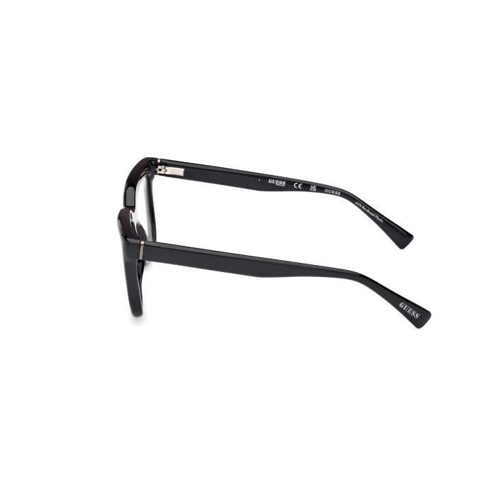 Lunettes De Vue Guess GU50151 52/19/145 001 Shiny Black INJECTED FRAMES UNISEX Guess GU50151 Shiny Black Eye Glasses 52 19 145