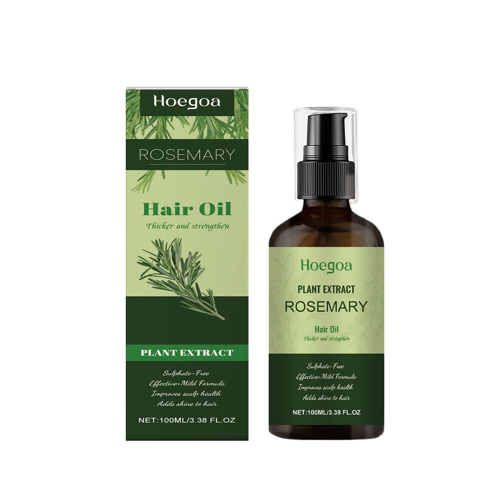 Rosemary Essential Oil for Hair Care Moisturize Strengthen Roots Scalp Treatment 30ml
