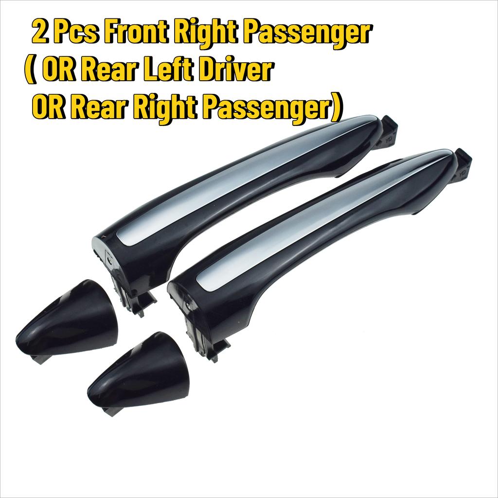 1/2/4 Pcs Exterior Outside Door Handle Front Rear Left or Right For Kia Forte Cerato 2014-2018 & Forte Koup 2014-2016 1.6L 2.0L