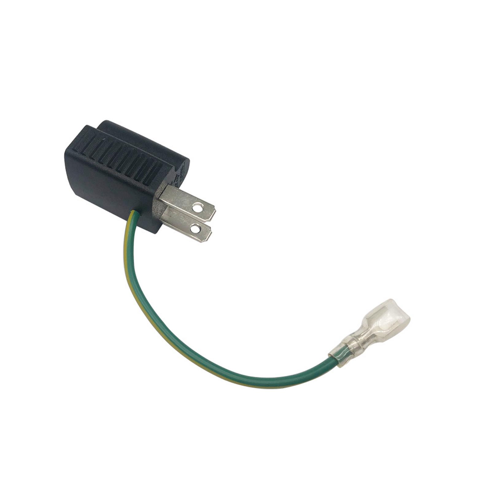 

Brief Japan To us Link Item Converts 2 Pin To 3 Pin With Stable Housing Ideal For Journeyers чёрный
