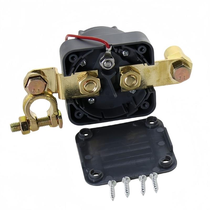 Battery Isolators Switches Battery Main Switches Easy Installation Flame Retardant Housing for Car Marine Applications