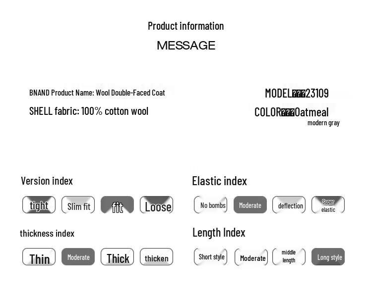 Eliten Women's Double-faced Pure Wool Mid-length Coat