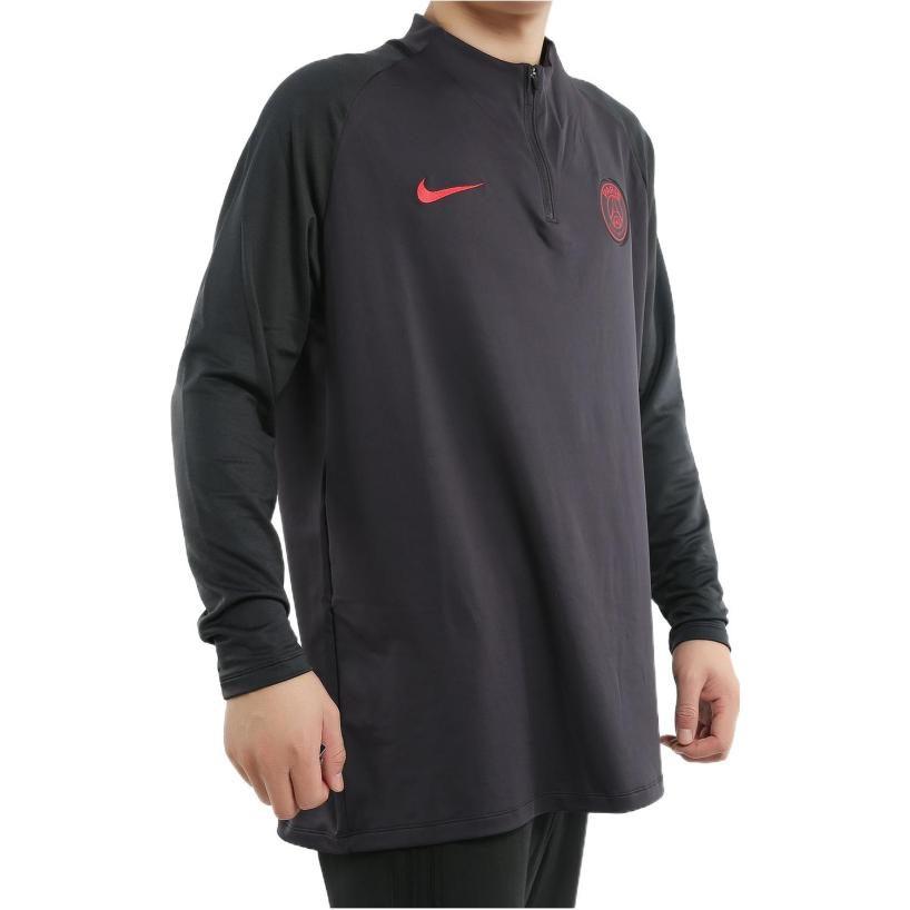 Nike Sweatshirts Men's Black Crew Neck Moderate Regular AO5183-081