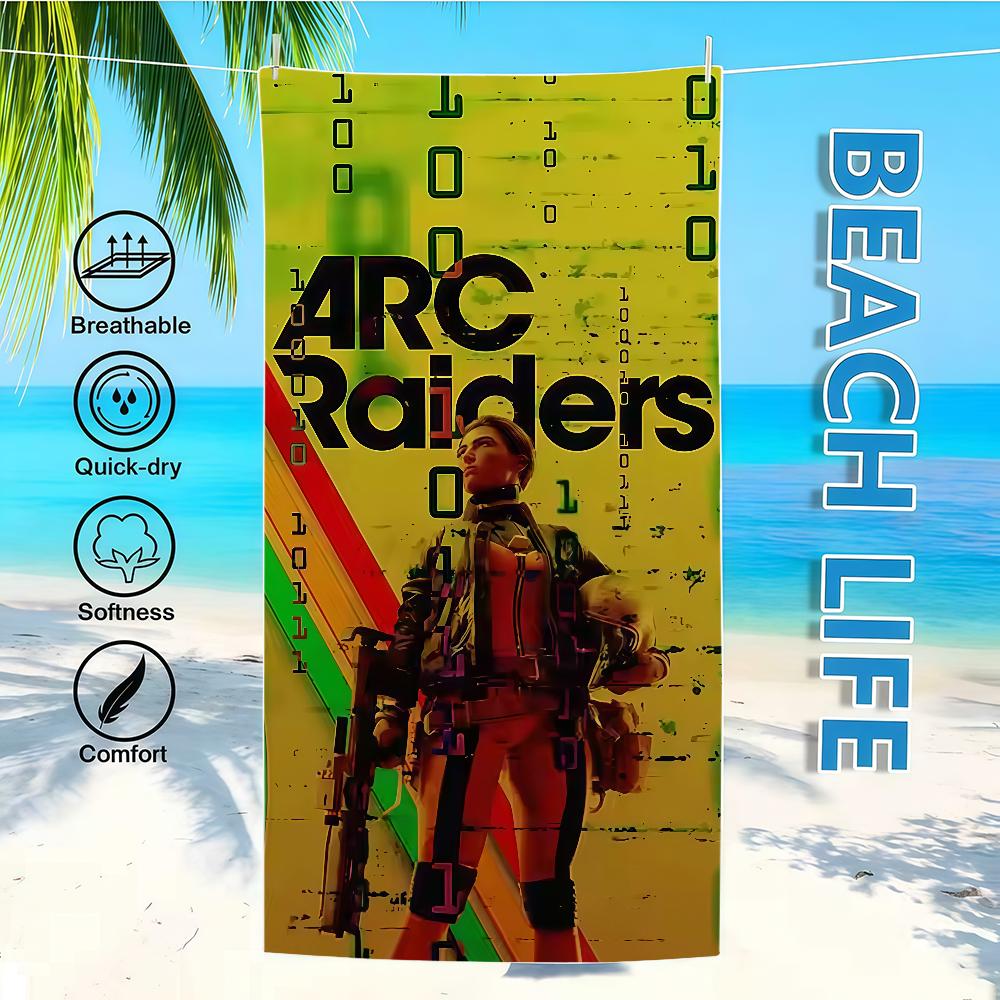 Towel Textile Bathrobe A-ArcS-ES Game R-RaiderS-ES Beach Quick-Drying Lightweight Portable Camping Swim Pool Travel