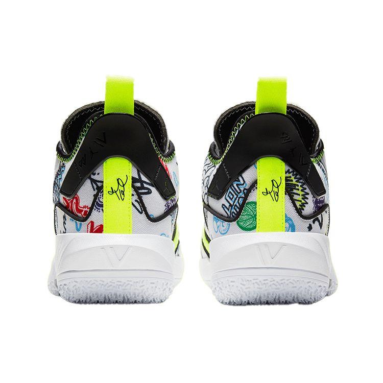 Air Jordan Why Not Zer0.4 PF Graffiti Unisex Tenisky Bílá Photon-Dust Volt DD4886-007