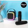Portable K12 Bluetooth Speaker & Microphone for Outdoor Live Streaming and Home Karaoke
