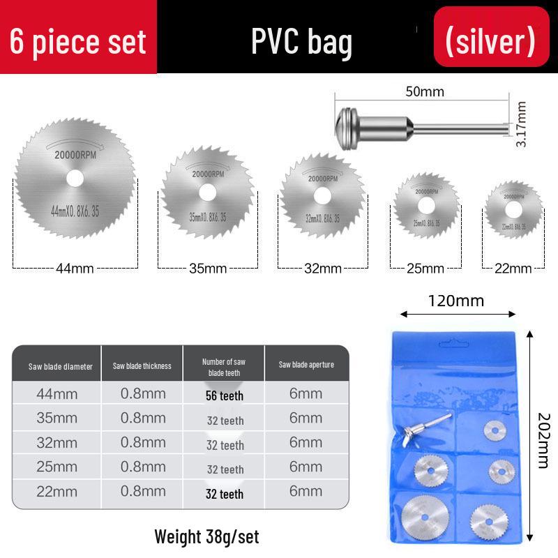 Mini HSS Electric Grinder Blade: High-Speed Steel Circular Cutting Disc for Woodworking