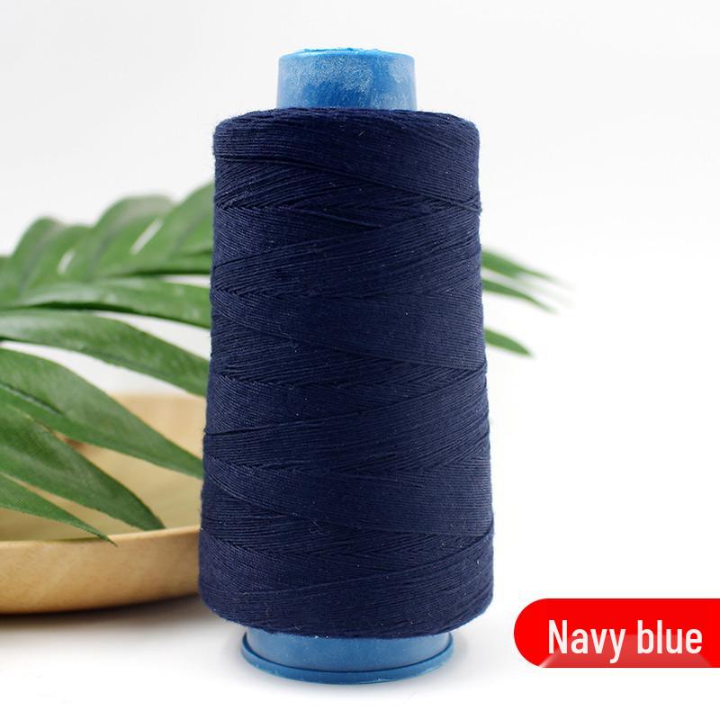 Polyester Sewing Thread: Black, White, Yellow - 203-Strand for Jeans, Canvas, Machine & Hand Sewing