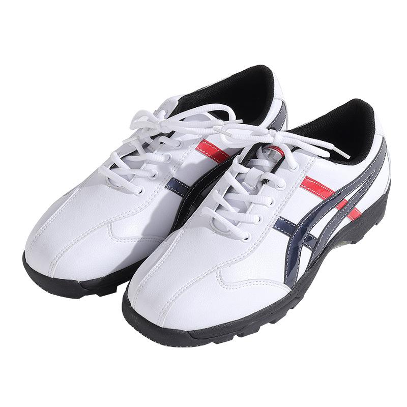 

New Waterproof Mens Golf Shoes Professional Lightweight Golf Shoes Outdoor Golfing Footwear Walking Sport Caddie Shoe 39 белый