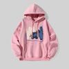 Men and Women for Spring Autumn Fashion Casual Hooded Sweatshirt Fashion Simple Loose Breathable Print Hoodie