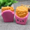 New Arrival Jumbo 12CM Kawaii Cute French Fries Soft Scented Bread Cake Squishy Slow Rising Ela