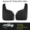 Hummer Fender Skin for 2007-2024 H2, H3, EV Pickup Truck Customization