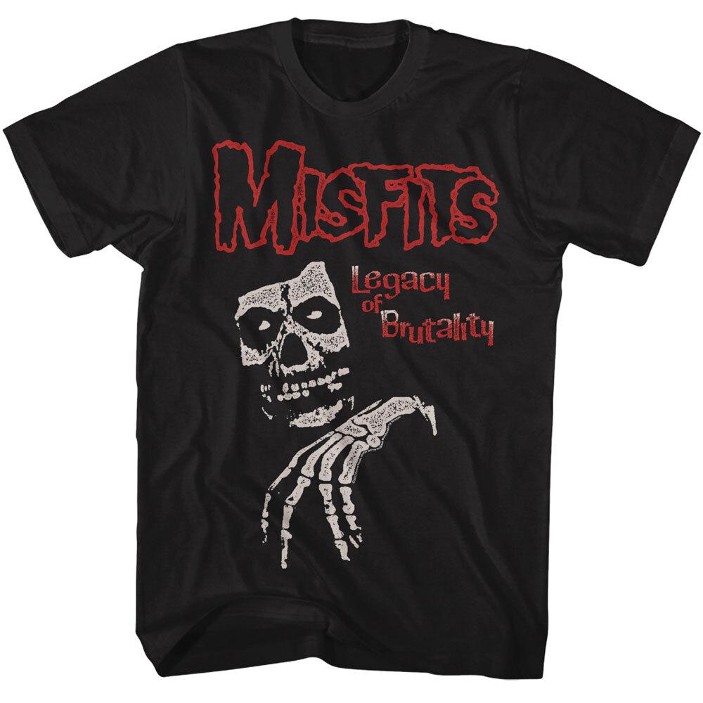 Misfits Legacy Of Brutality Album Cover Men T Shirt Punk Rock Band Merch XXXL