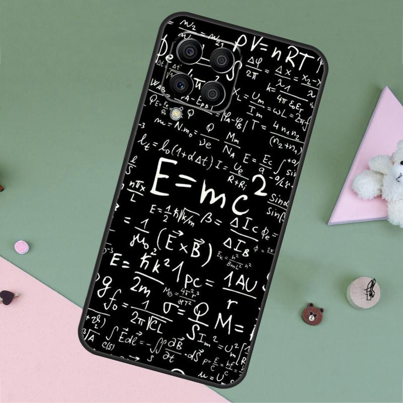 Physics Math Formula Equation For Samsung Galaxy M13 M33 M53 M16 M06 M12 M14 M15 M35 M55 M34 M54 M21 M31 M11 M32 M52 Case