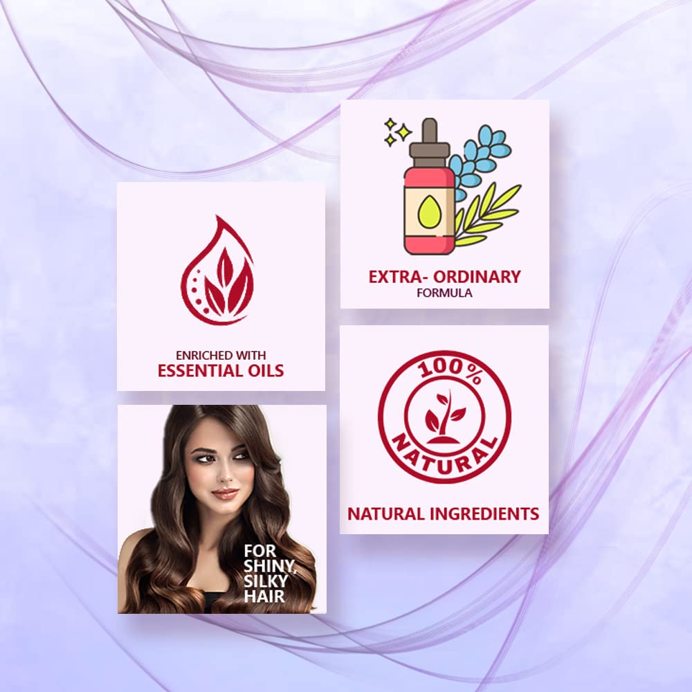 Sunny Herbals Hair Serum For Fuller Looking Hair Scalp Rejuvenation Lightweight Daily Nourishing Care 100 Ml Solution