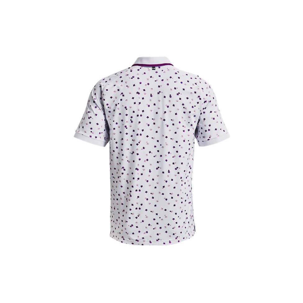 Under Armour Polo Shirts Men's White Moderate Straight Fit 1370091-100