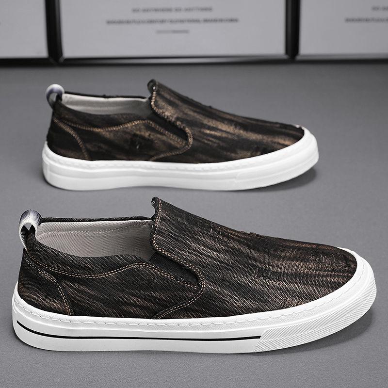 

Модные Мягкие Кроссовки Массивные Весенне-Осенние Мужские Туфли Холщовые Разноцветные Сделки Удобные Без Кожи Ретро Рабочие Мужские Повседневные Туфли 39