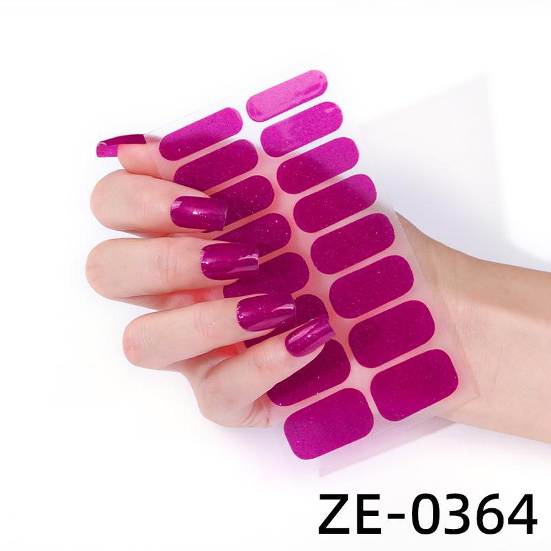 Naklejki na Paznokcie Cover Paski do Malowania Paznokci DIY Błyszczące Brokatowe Samoprzylepne Naklejki Dekoracja Manicure