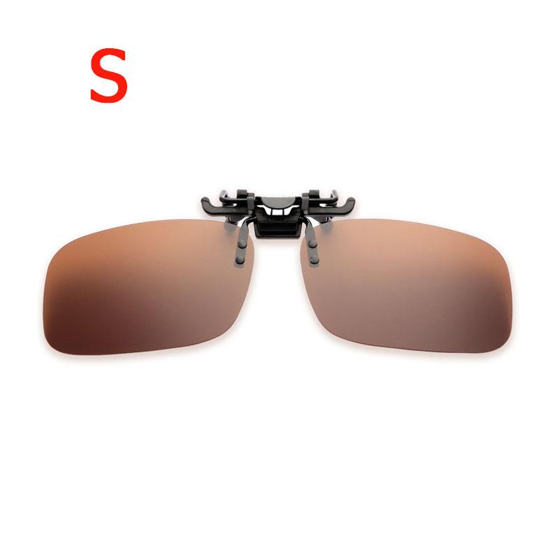 1/2PCS Women Men Glasses Lenses Polarized Sunglasses Clip On Flip Up UV 380 Driving Fishing Night Vision Glasses Clips