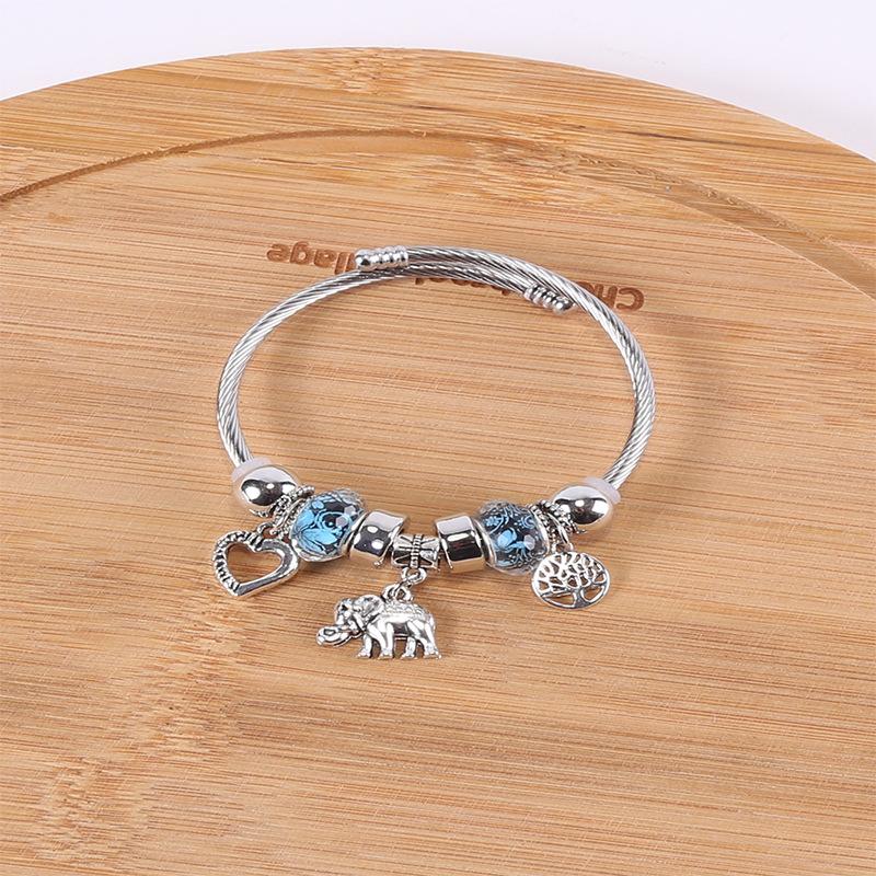 Fashion Multi-Element Rhinestone Beaded DIY Bracelet Jewelry