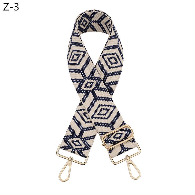 Регулируемый плечевой ремень кроссбоди с ромбовидным узором для сумок