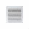 Louvered Vent Easy Installation Door Air Cabinet Ventilation Grille for DIY Enthusiasts,