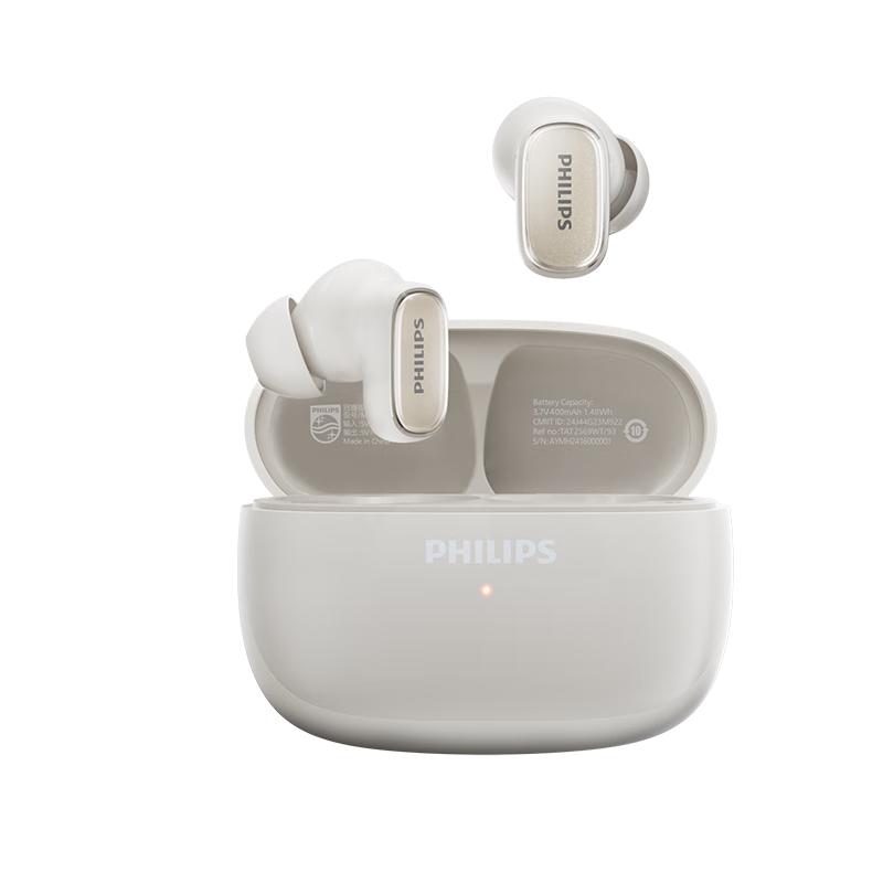 Philips Echte kabellose Bluetooth-Kopfhörer mit Geräuschunterdrückung