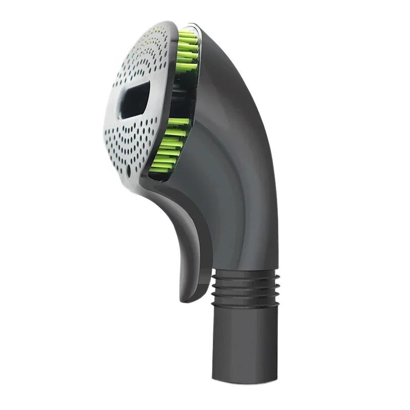 

Щетка для ухода за домашними животными, кошками и собаками, насадка для пылесоса, инструмент для распущенных волос, 32 мм, грабли для груминга, инструмент S чёрный