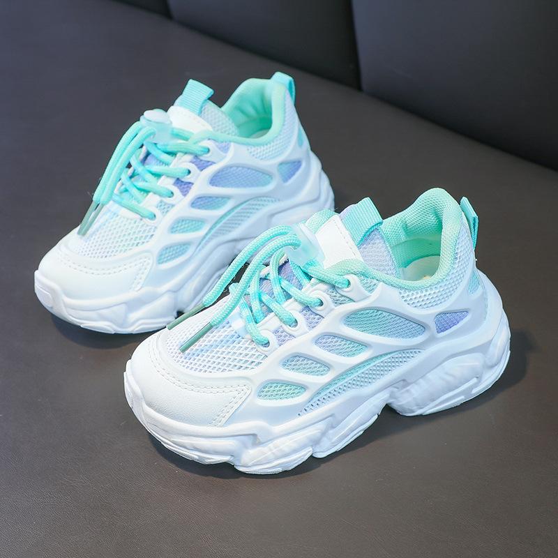 

Kids Spring Mesh Shoes Casual Sports Running Walking Tennis Slipon Antiskid Allmatch Children Sneakers Boys Girls Chaussure 26