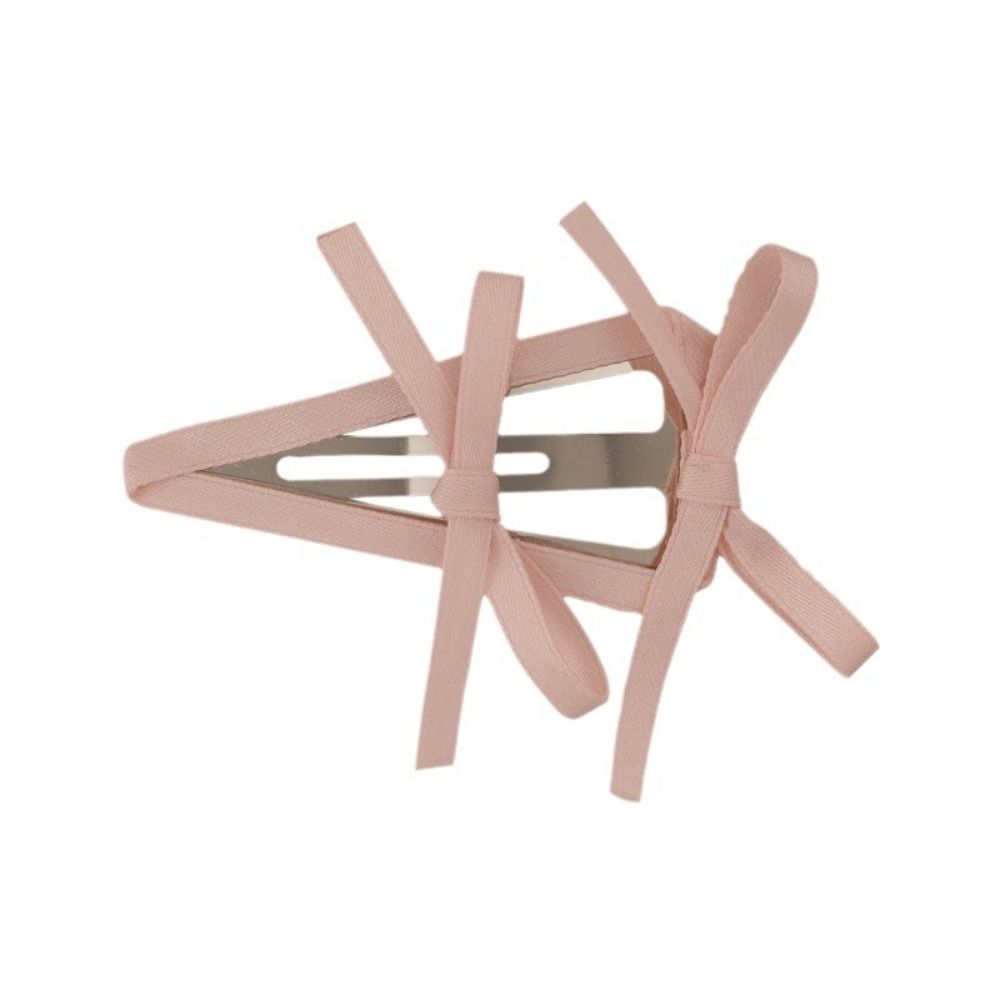 

Bowknot Balletcore Bow Hairpin Barrettes Ballet Style Hair Clip Retro Girl розовый