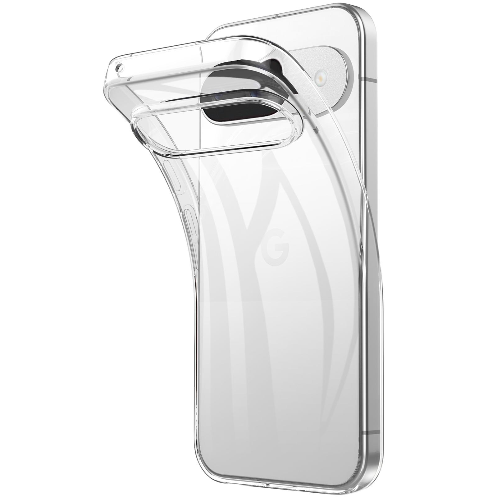 

Чехол для Google Pixel 9/9 Pro Прозрачный ТПУ чехол для телефона с защитой от отпечатков пальцев A