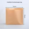 100Pcs Sandwich Wrappers Oil-Proof Bags Party Favor Bag Envelopes Merchandise Bags For Snack Cookie Popcorn Disposable Paper