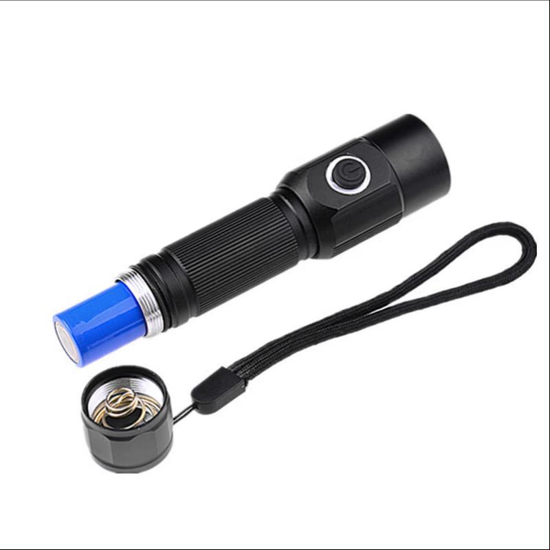 Menpao Rechargeable Portable Flashlight