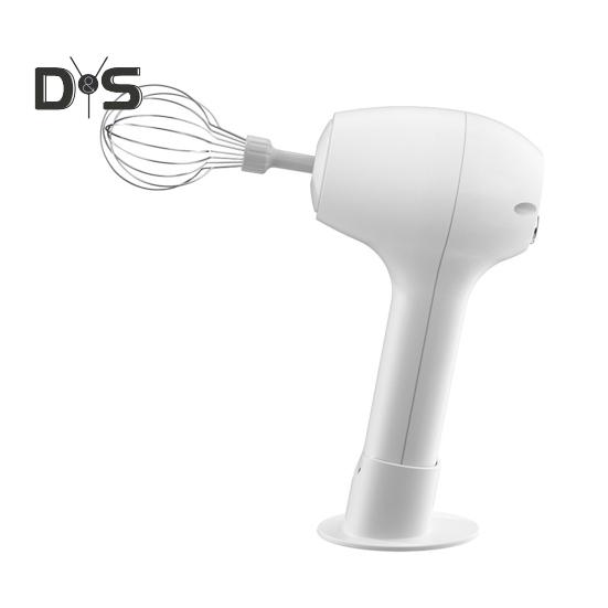 

Портативный ручной миксер электрический USB перезаряжаемый беспроводной венчик для взбивания яиц с 2 сетками для перемешивания 3 скорости кухонный венчик для выпечки белый