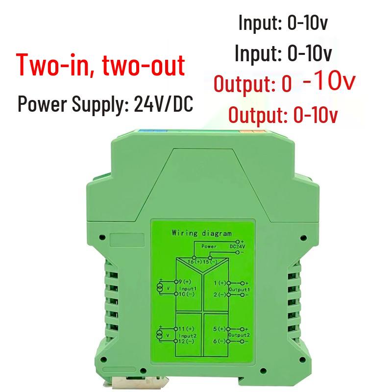 Smart 0-10V Signal Isolator & Current Converter Module