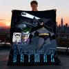 1pc Batman Outdoor Flannel Throw Blanket Soft, Lightweight & Warm