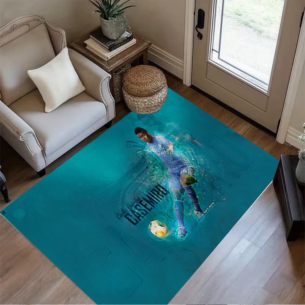 Marc Reus Action Carpet Suitable for Study room Outdoor Entryway Foyer Anti-slip Rug Anime Office Decor Perfect Birthday/Christmas Gift Idea